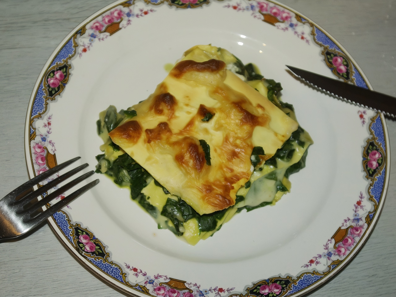 Spinach Lasagna