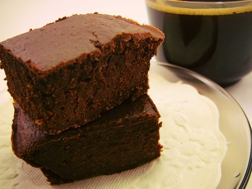 Light Brownies with Prunes