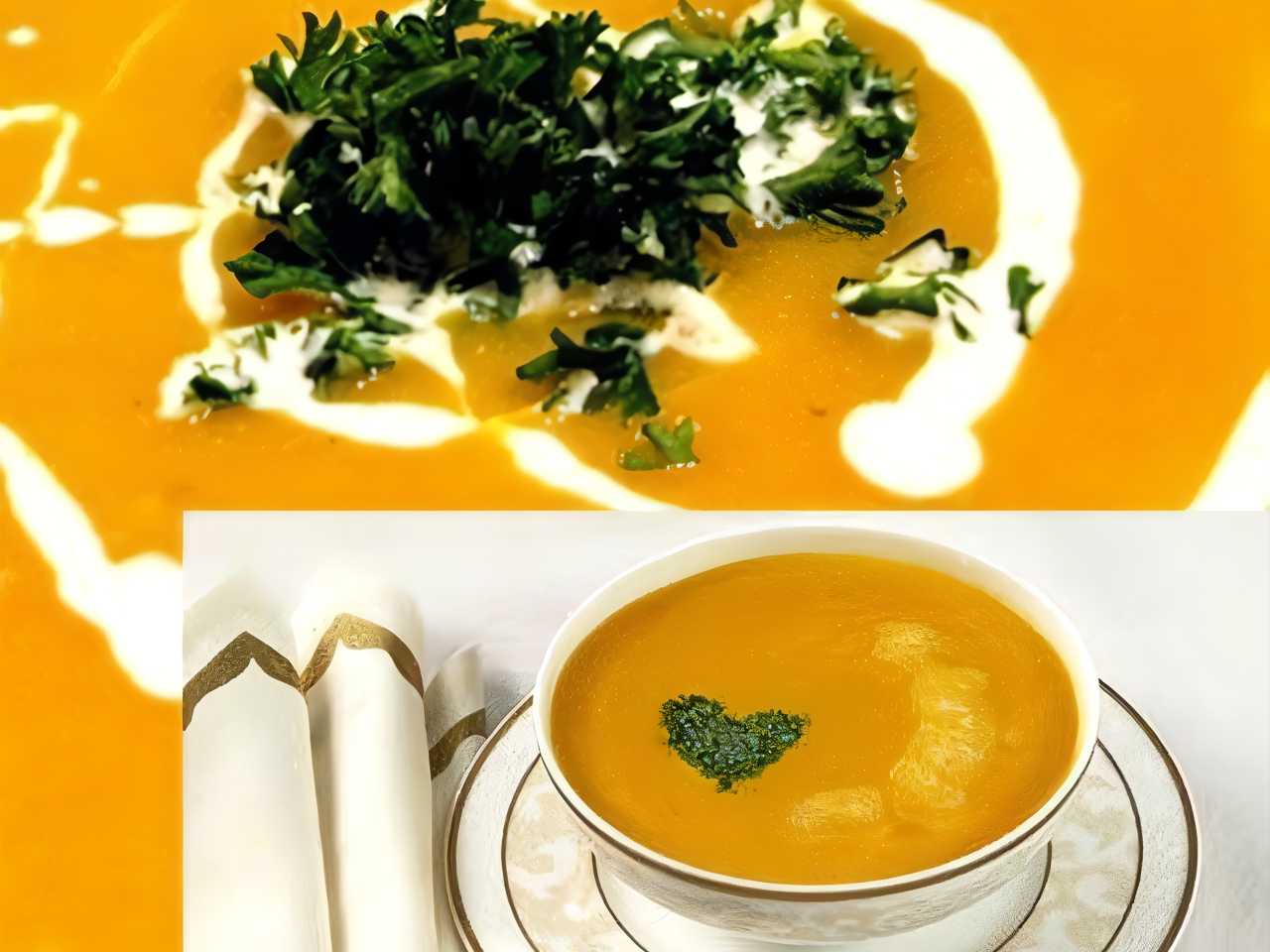 Light Vegetable Puree Soup