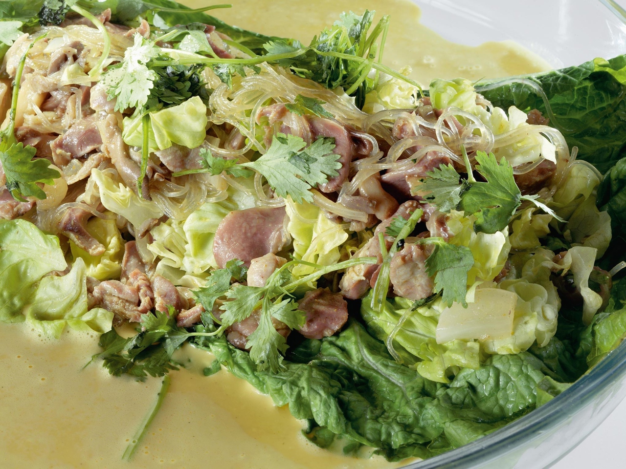Lazy Cabbage Rolls with Napa Cabbage, Vermicelli, and Chicken Gizzards
