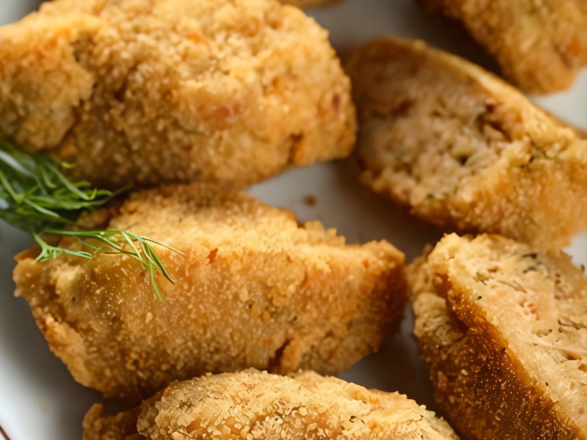 Summer Squash Croquettes with Green Onions