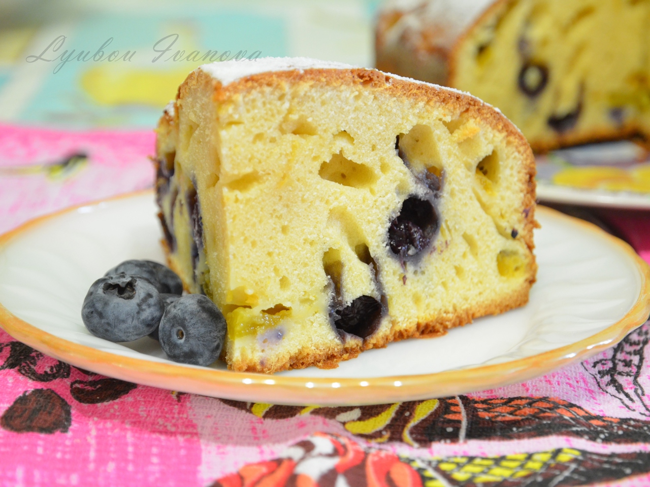 Summer Pie with Apricots and Blueberries