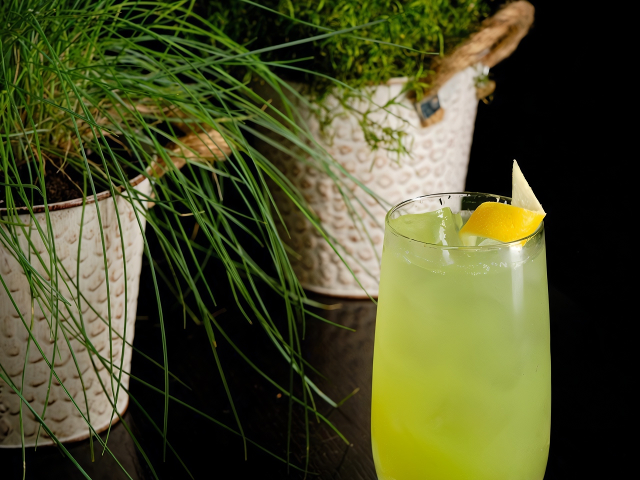 Lemonade with Green Peas