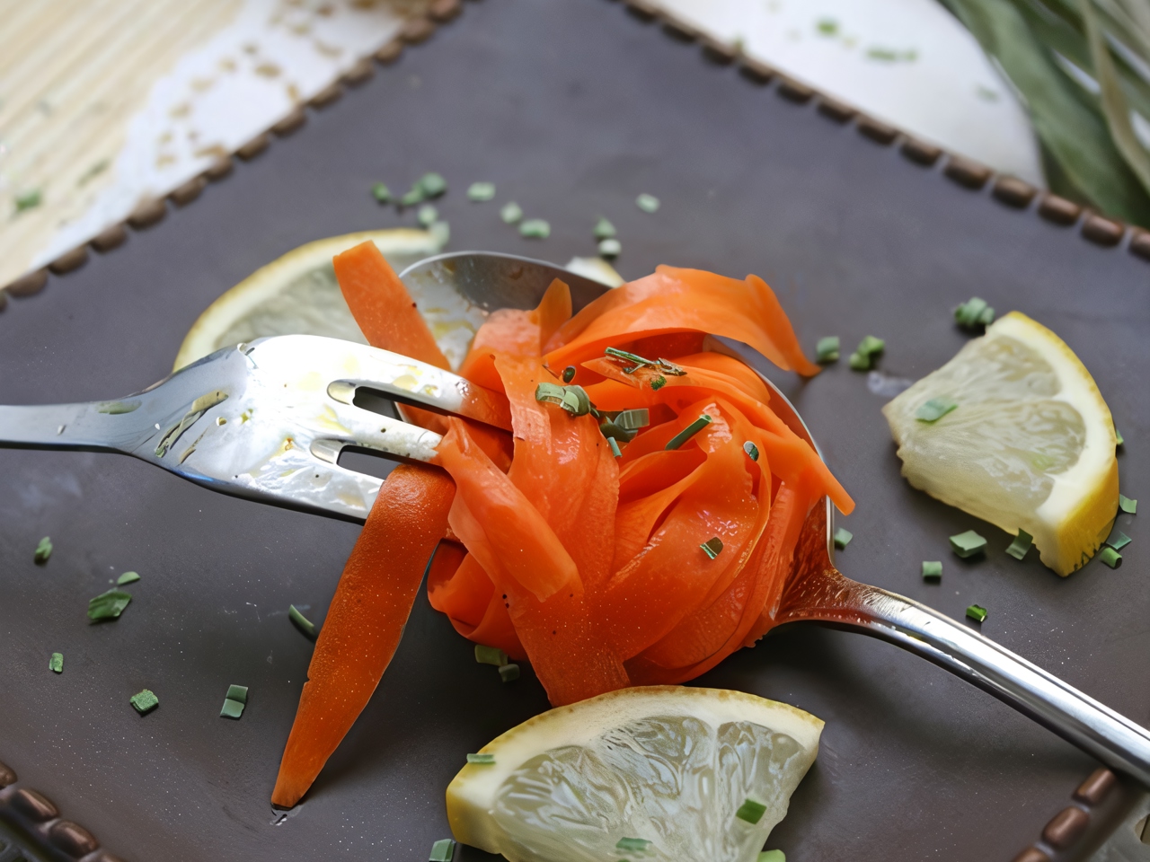 Lemon Carrots with Herbs