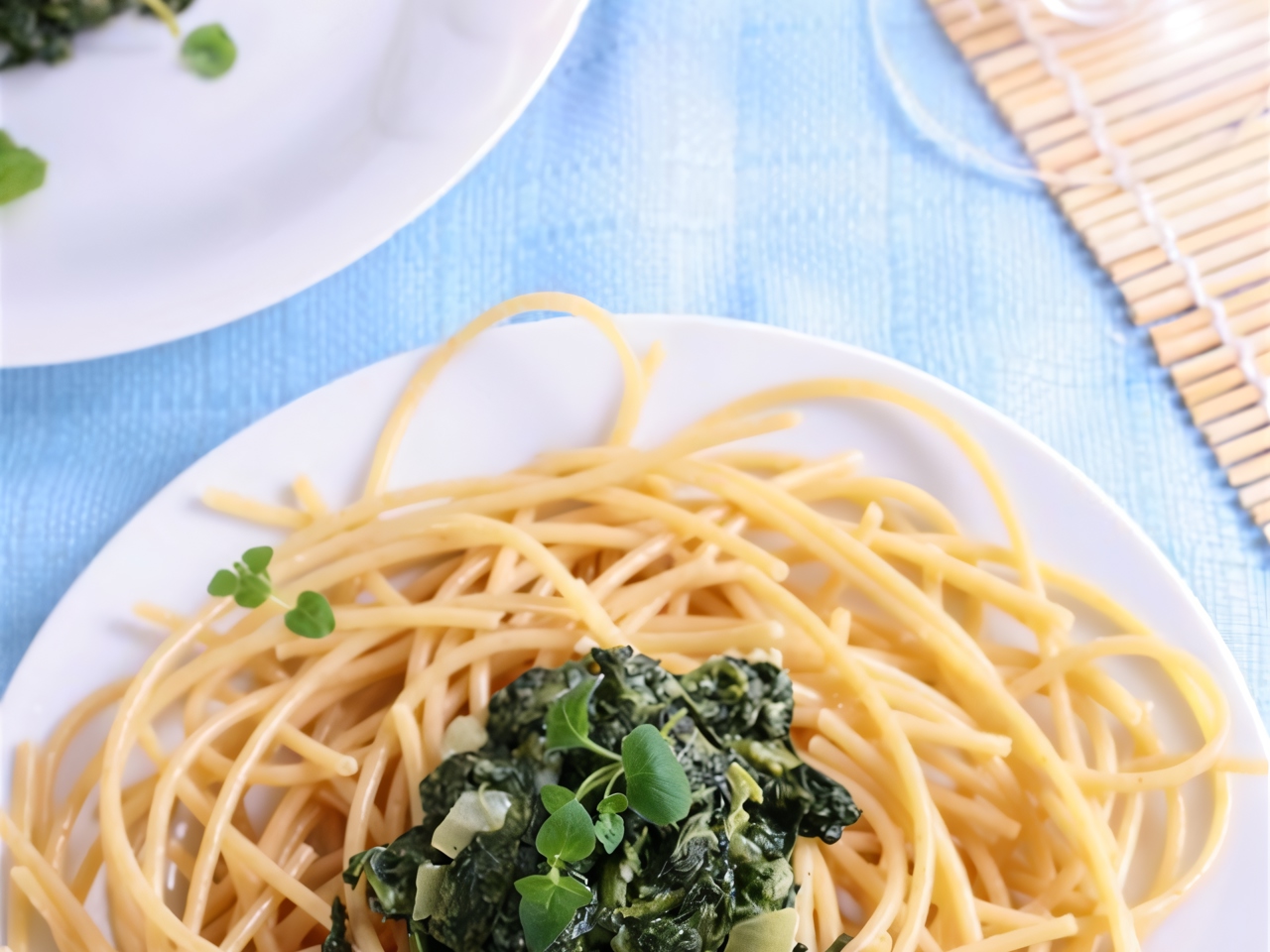 Lemon Pasta with Herbs and Black Peppercorns