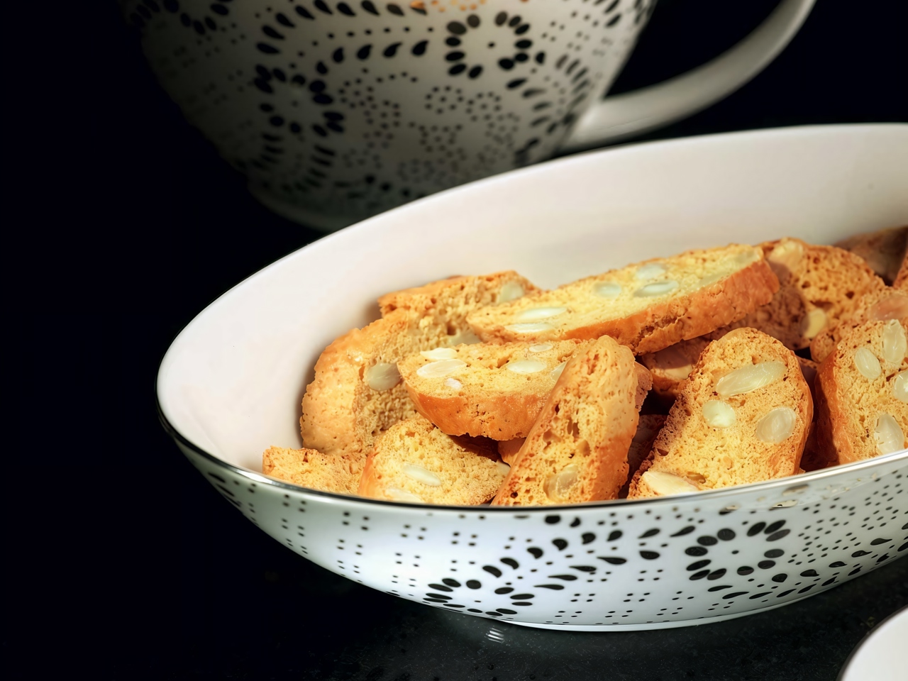 Lemon Almond Biscotti