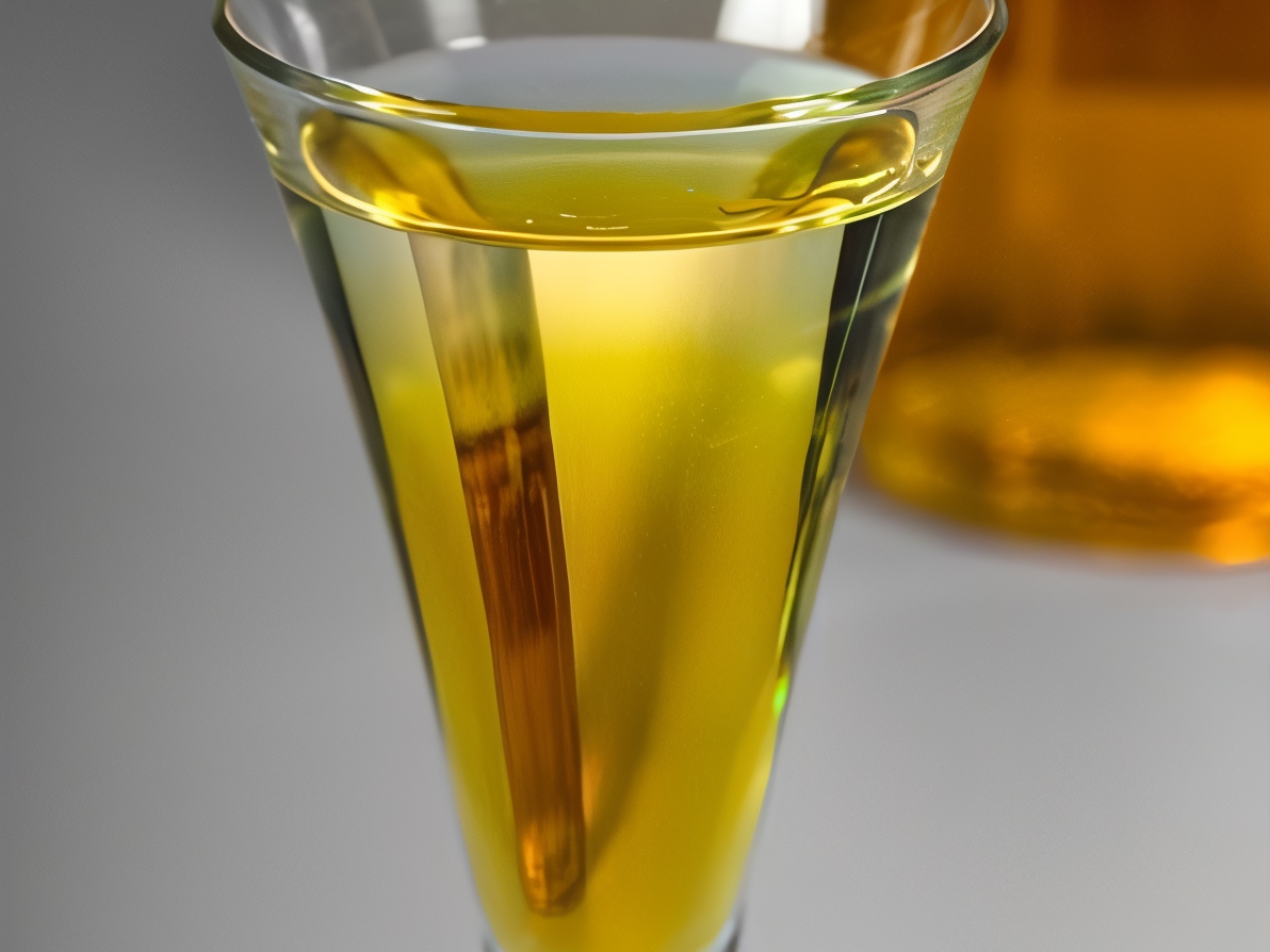 Lemon Liqueur with Basil