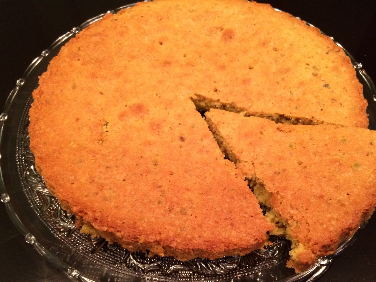 Quick Lemon Pie with Pistachios