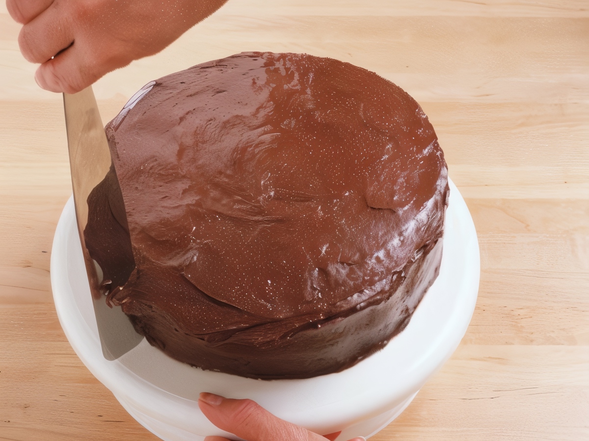 Lemon Cake with Rum and Chocolate