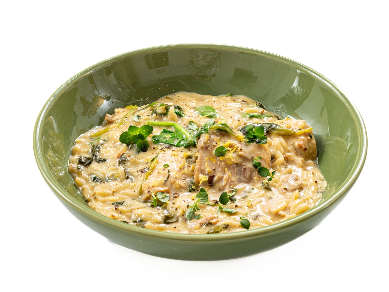 Lemon Chicken with Orzo