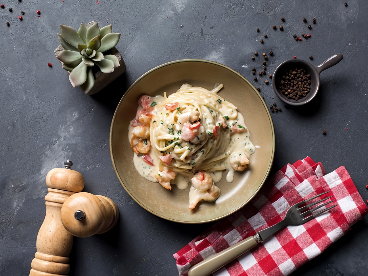 Linguine Blue Cheese