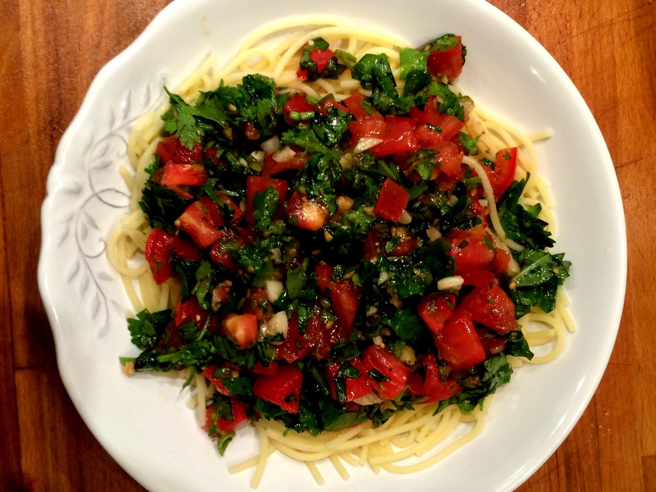 Linguine Crudo