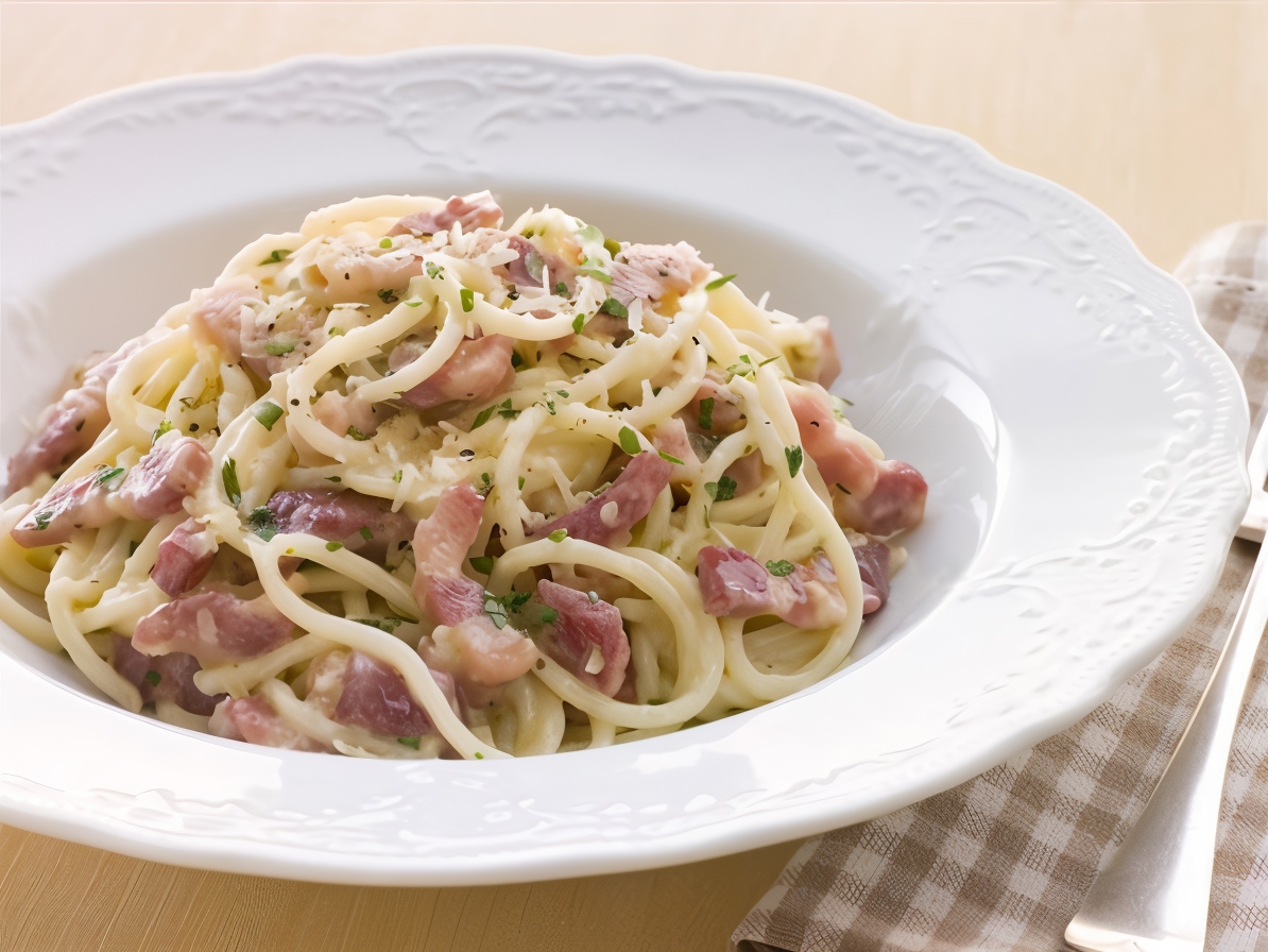 Linguine with Pancetta