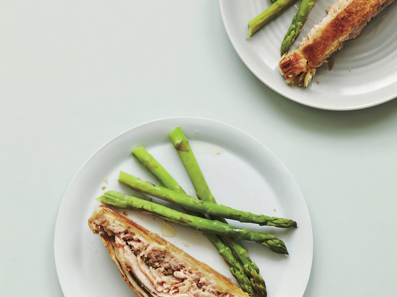Salmon in Pastry