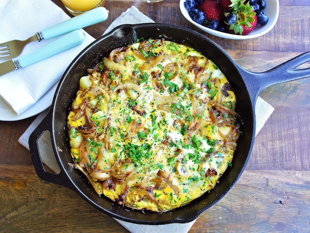 Onion Omelette