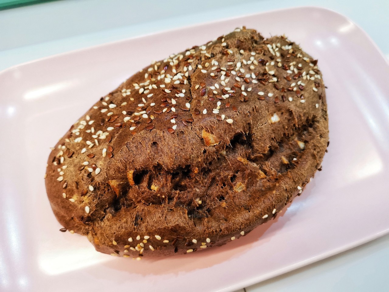 Onion-Garlic Keto Bread