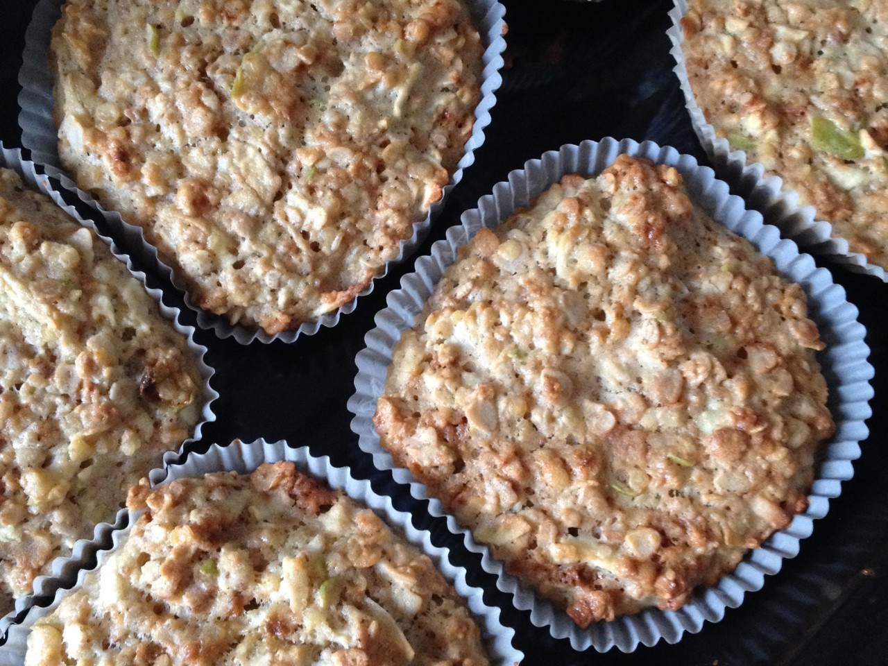 Apple and Oat Muffins