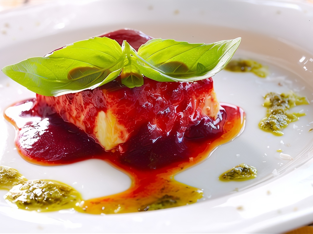 Raspberry Panna Cotta