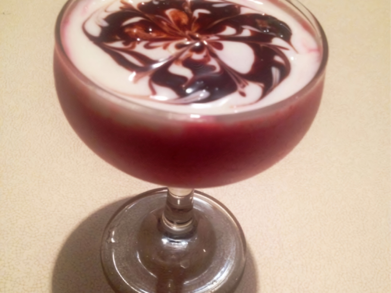 Raspberry Airy Dessert with Chocolate