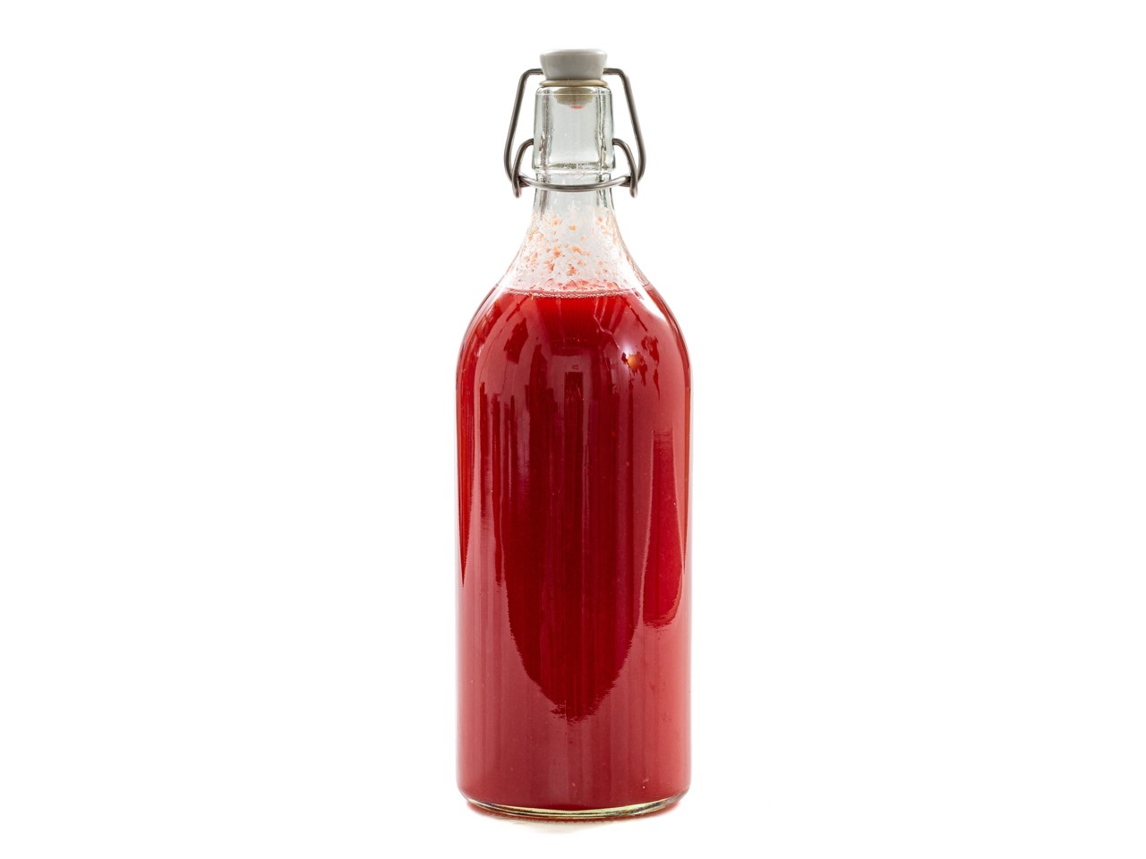 Raspberry-Mint Syrup