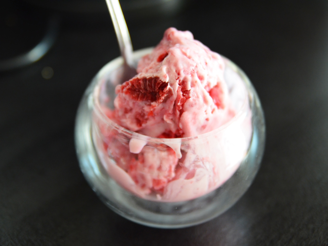 Raspberry Kulfi