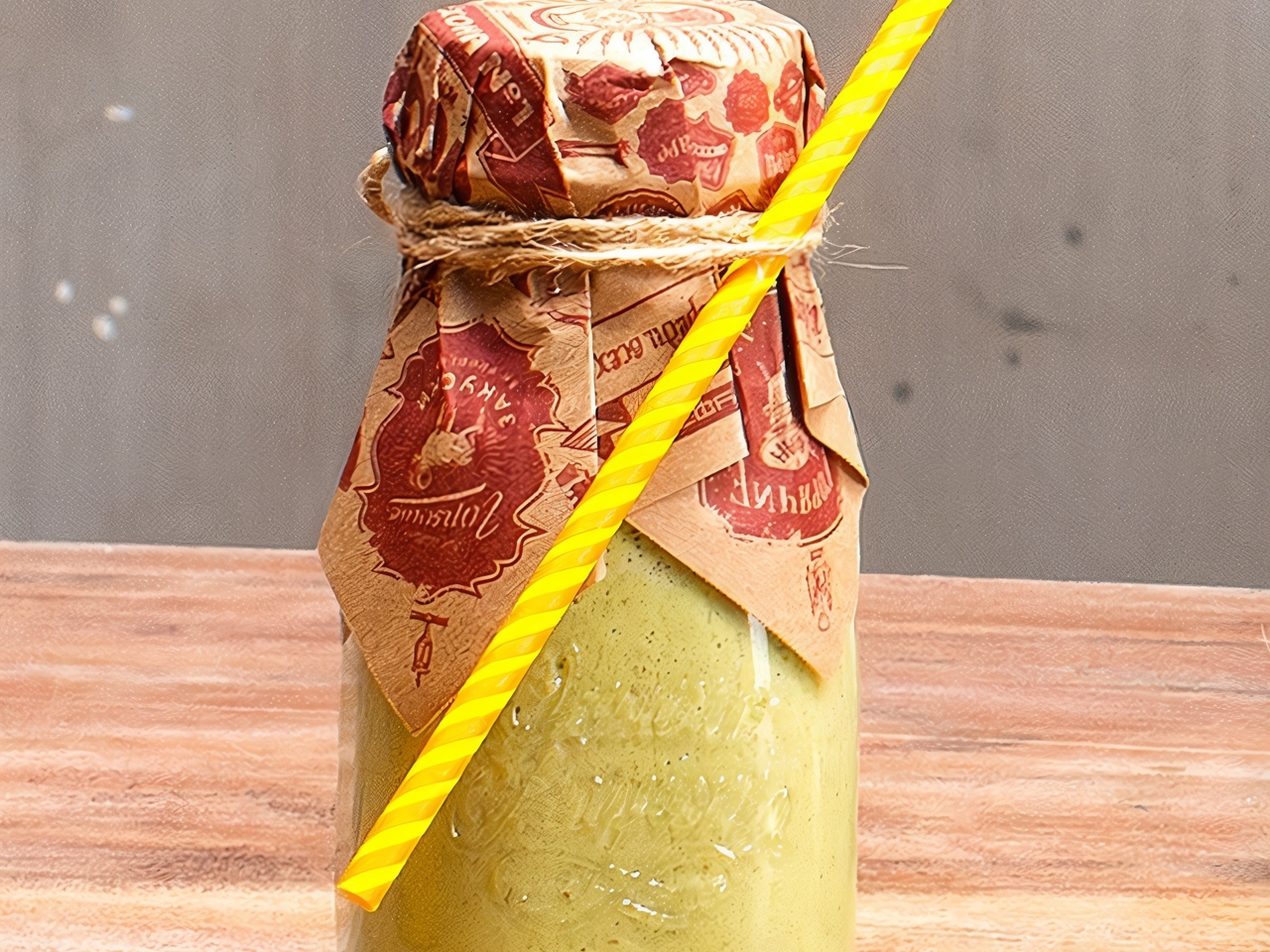 Tangerine Smoothie with Sage and Feijoa