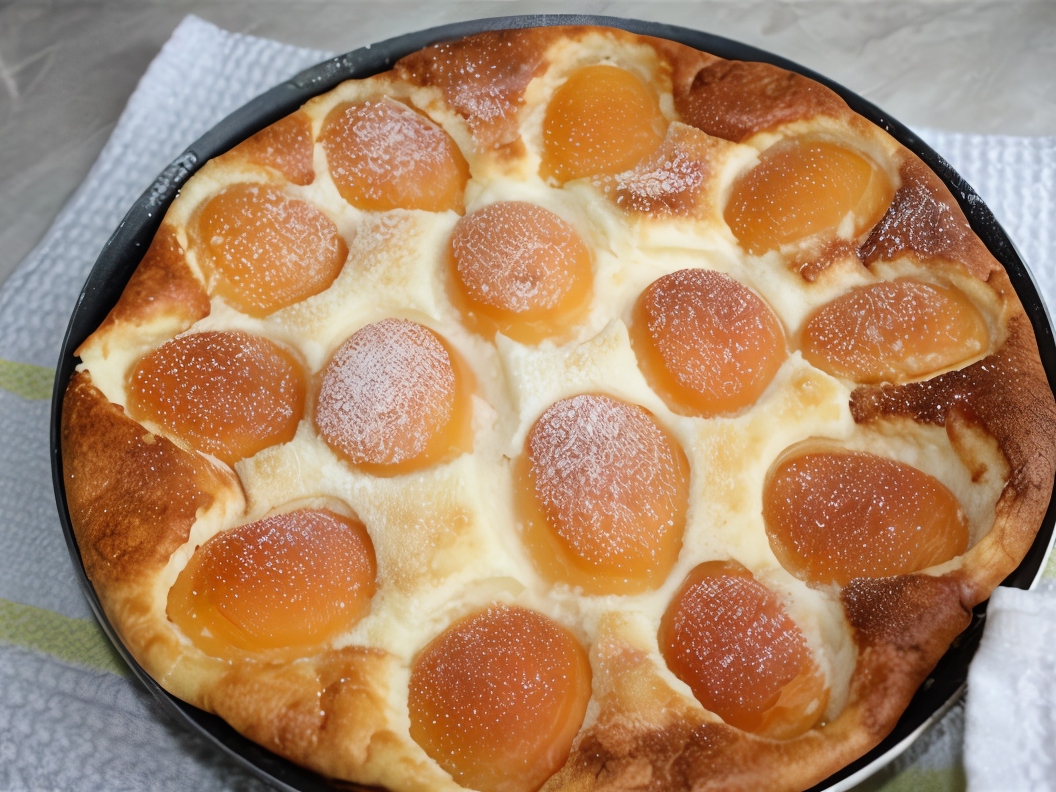 Semolina Casserole with Nuts and Apricots