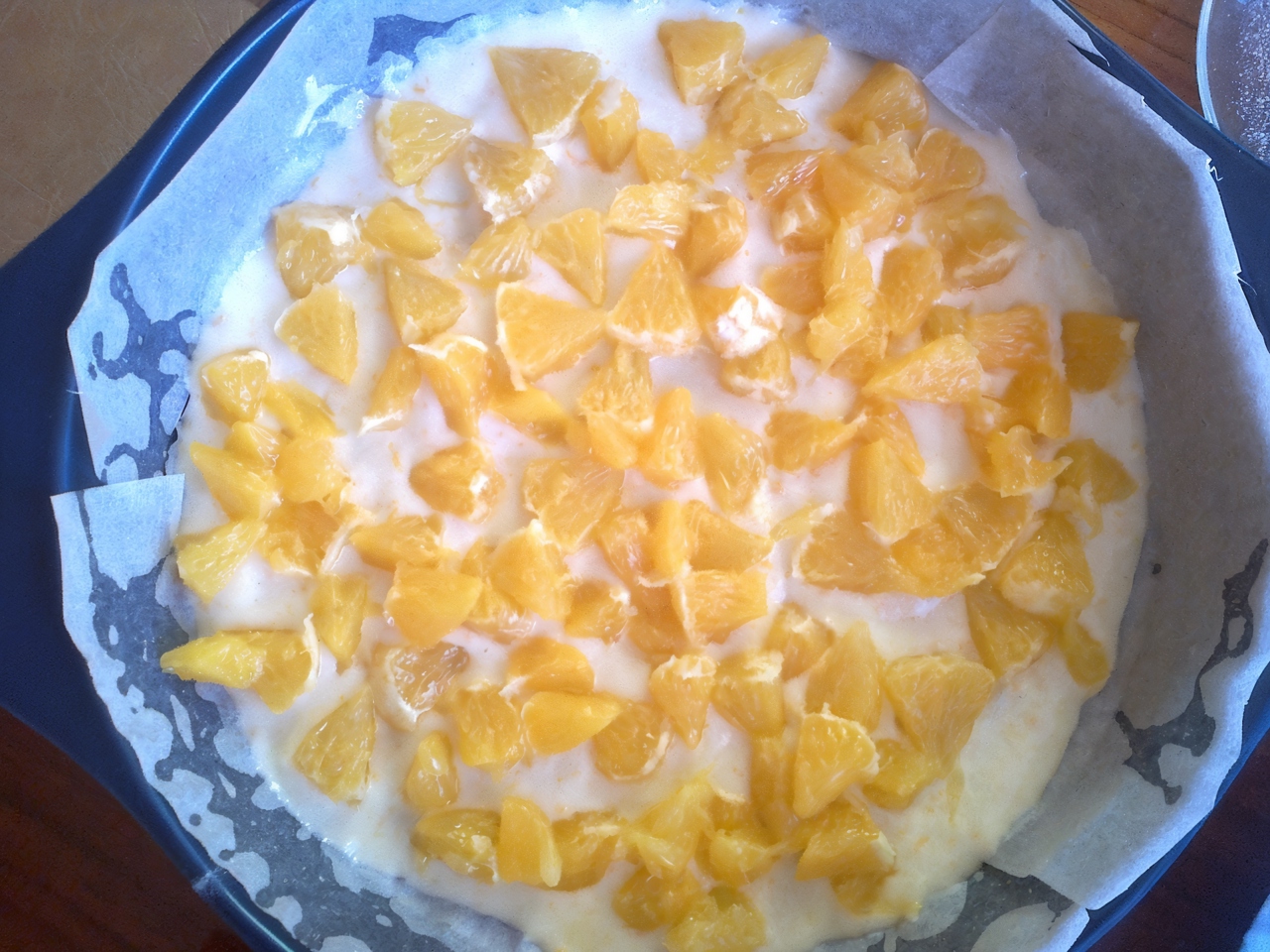 Semolina Cake with Oranges