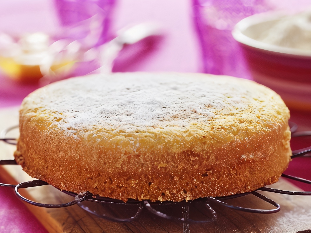 Semolina Cake with Yogurt and Milk Chocolate