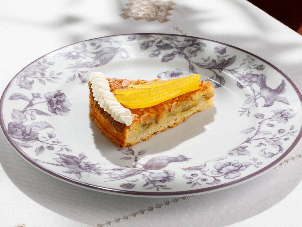 Marzipan Pear Cake