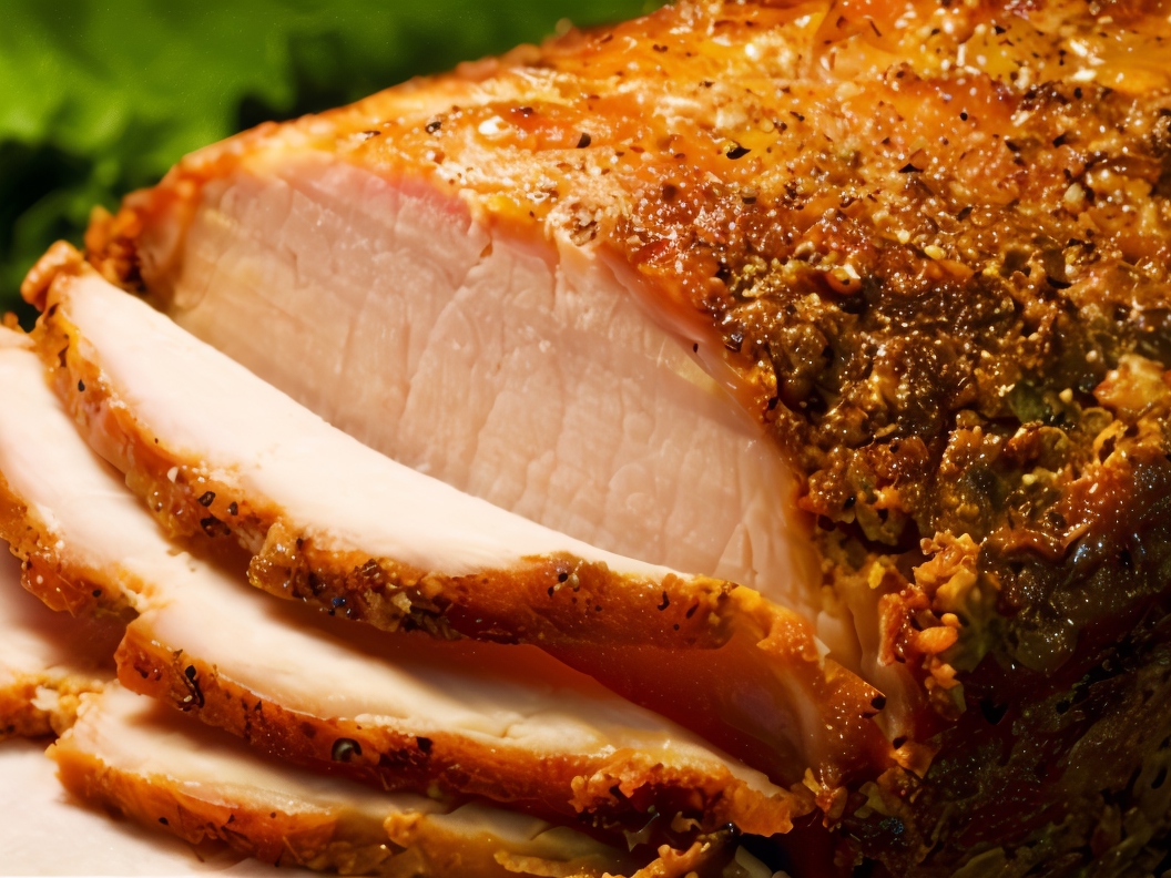 Marinated Pork Tenderloin in Ginger Jam and Thyme