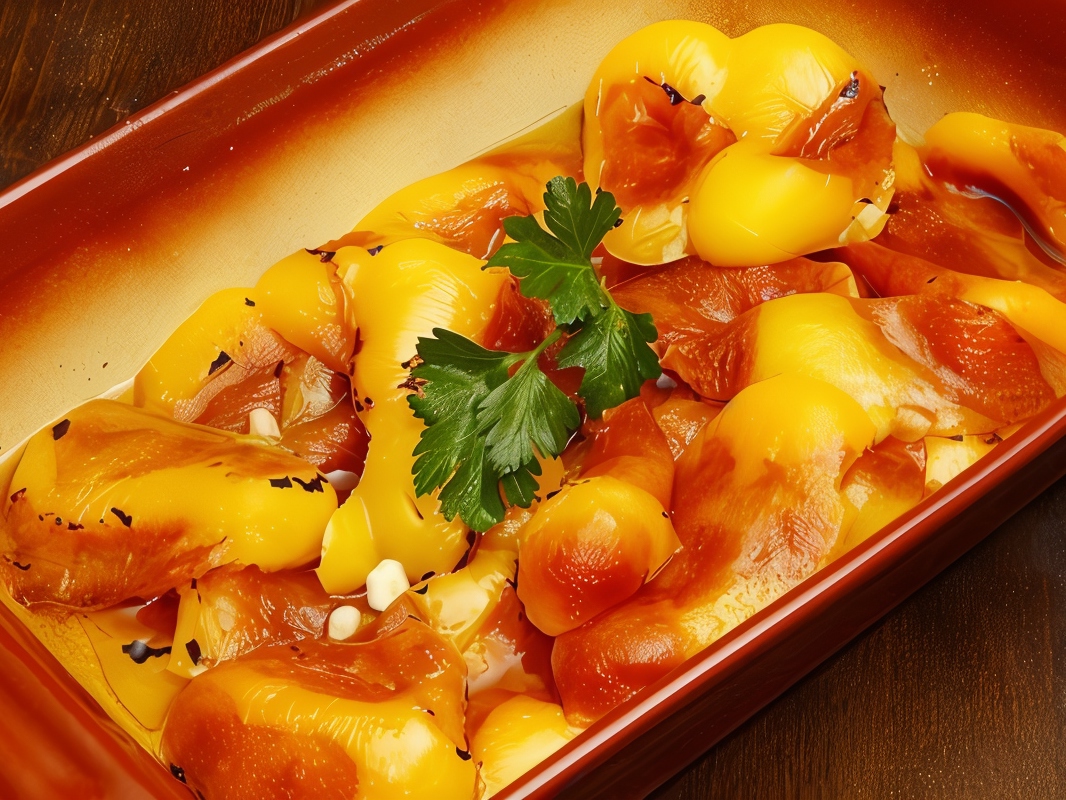 Marinated Sweet Peppers with Lemon