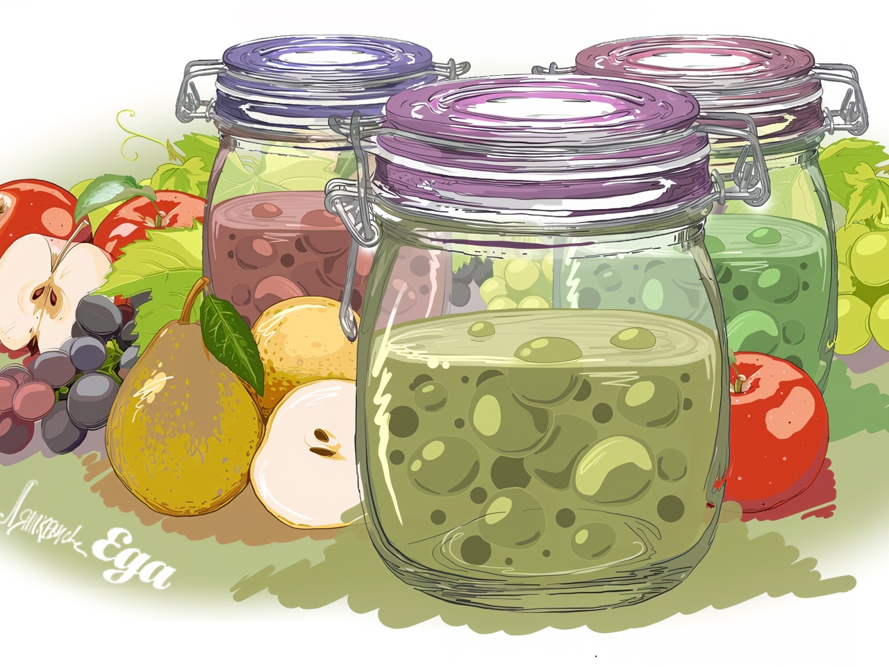 Pickled Fruits