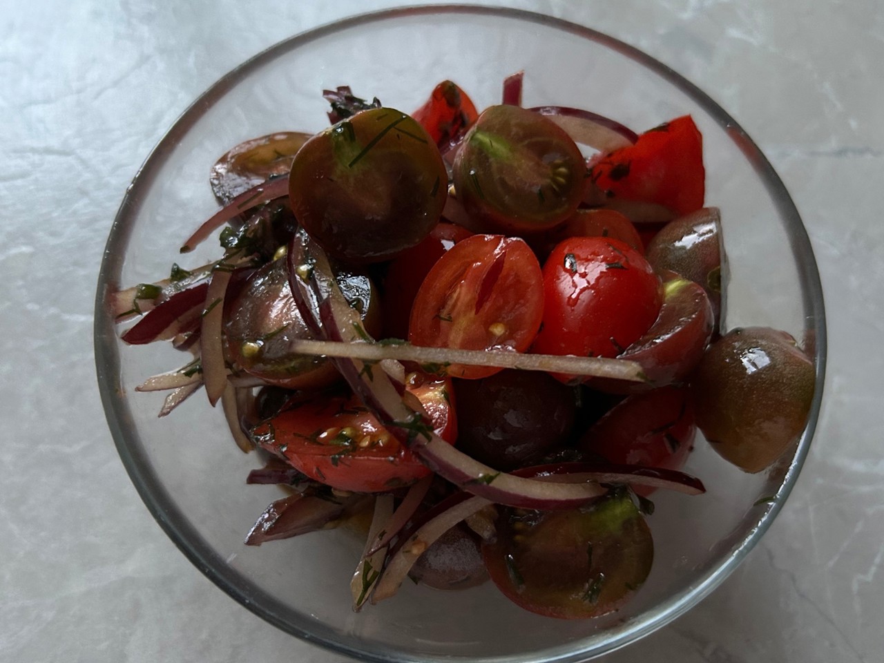 Marinated Cherry Tomatoes
