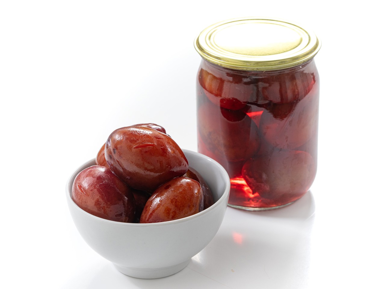 Pickled Plums