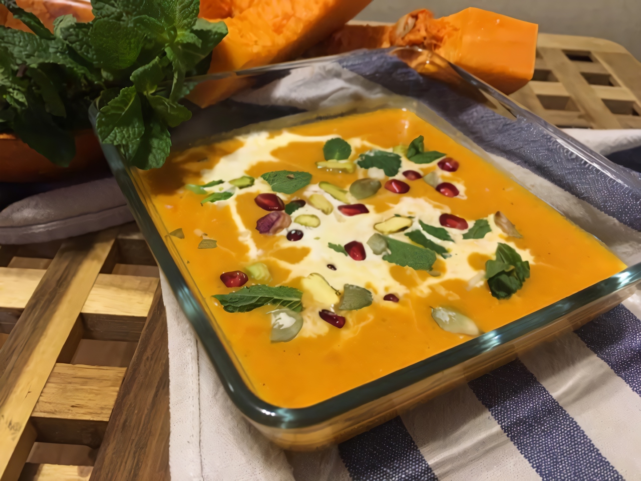Moroccan Pumpkin Soup