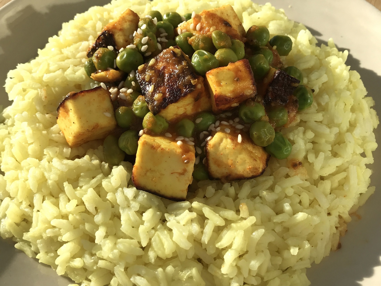 Matar Paneer