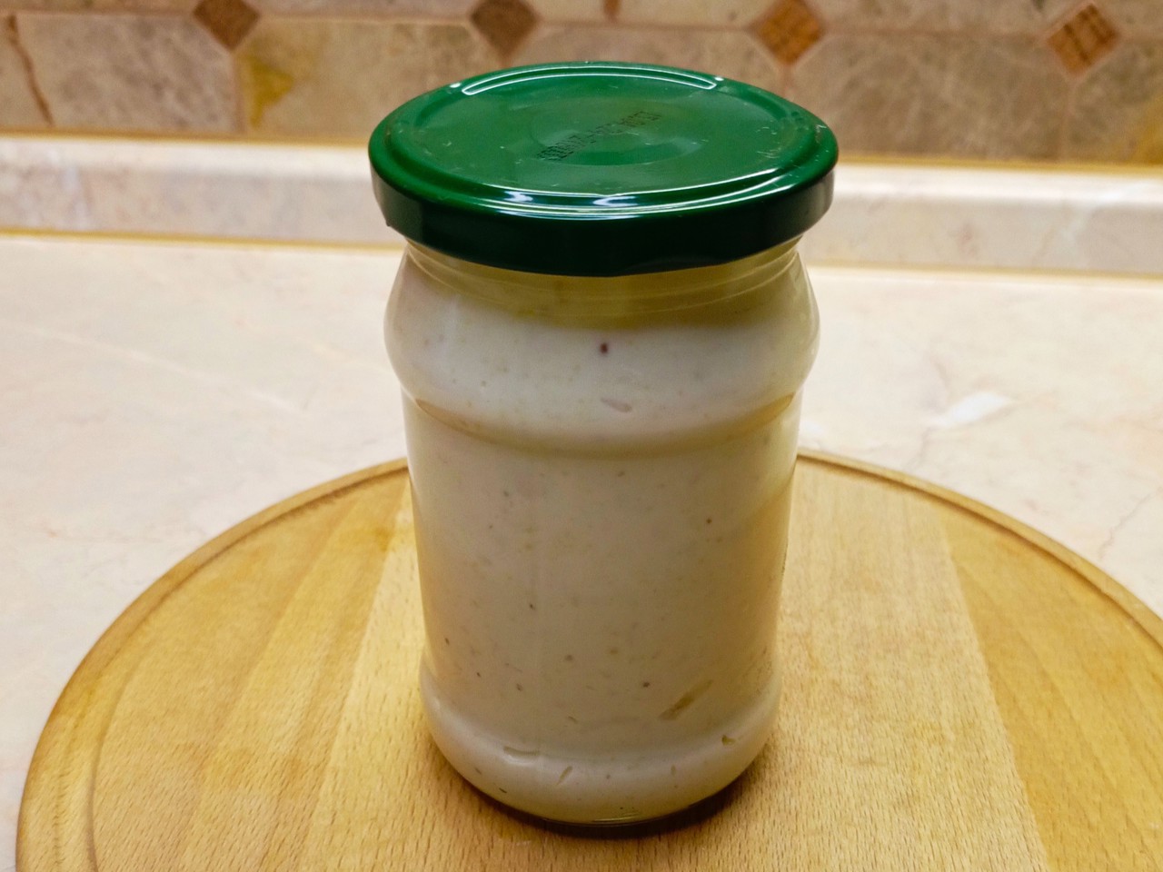 Salad Mayonnaise with Quail Eggs