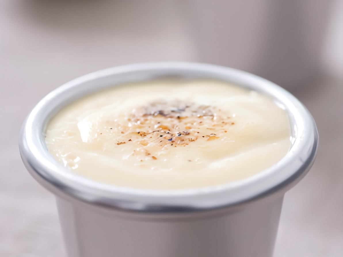 Honey Ginger Pudding in the Microwave