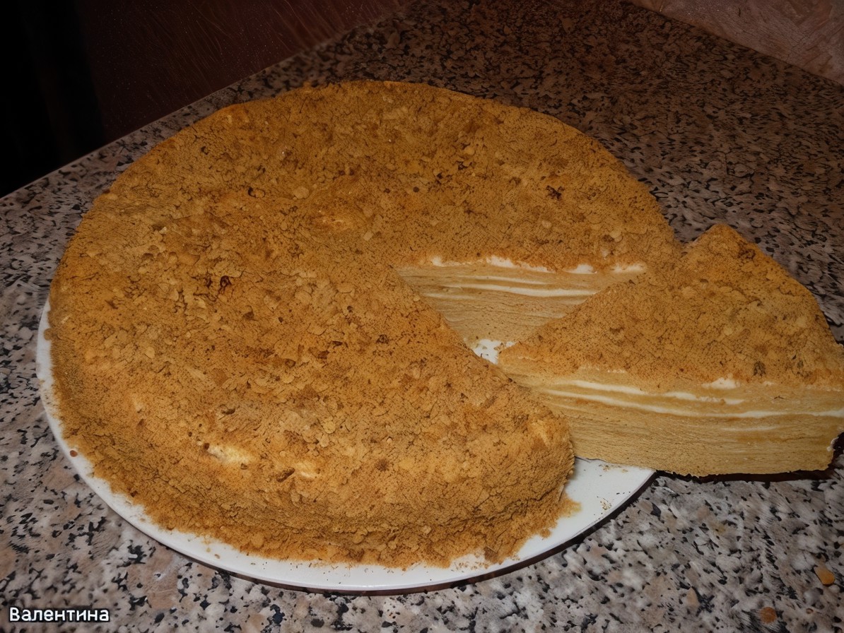Honey Cake with Peanuts