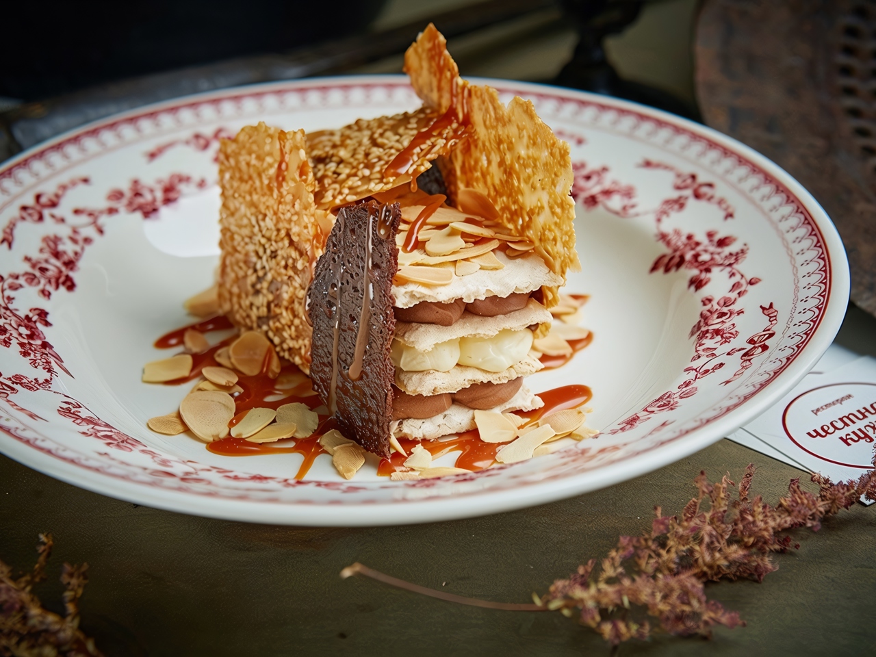 Honey Cake with Buckwheat Honey