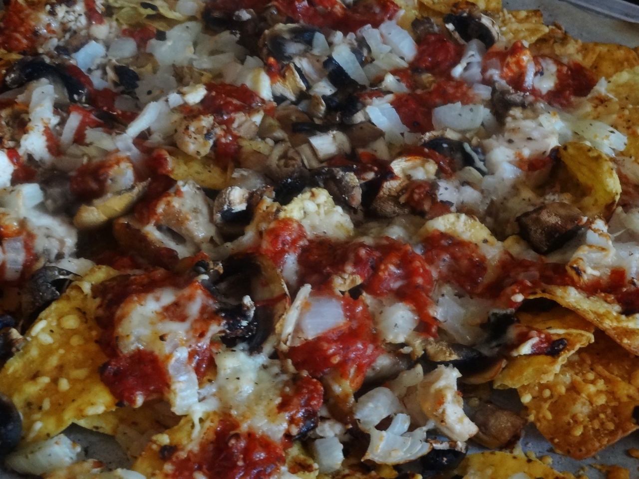 Mexican Doritos Corn Chips with Chicken and Parmesan