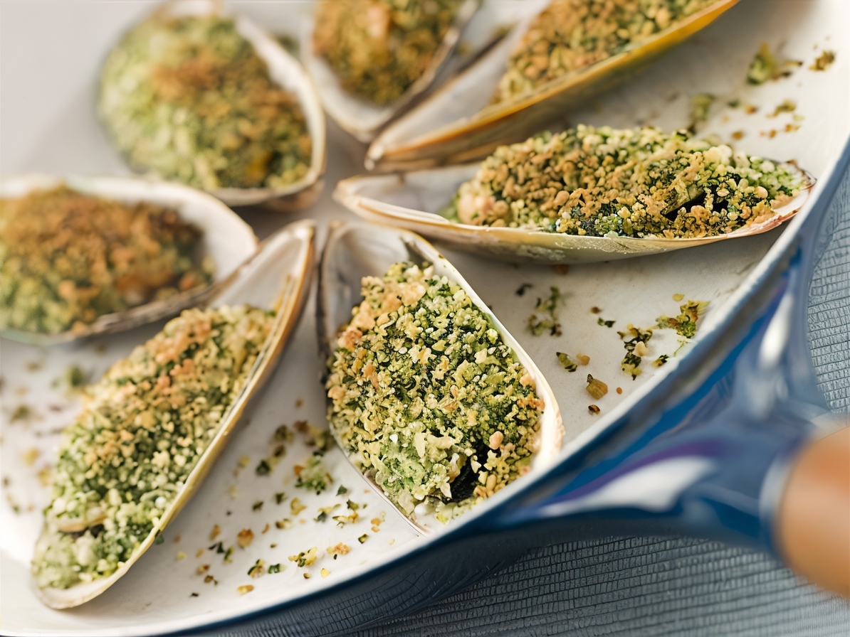 Grilled Mussels