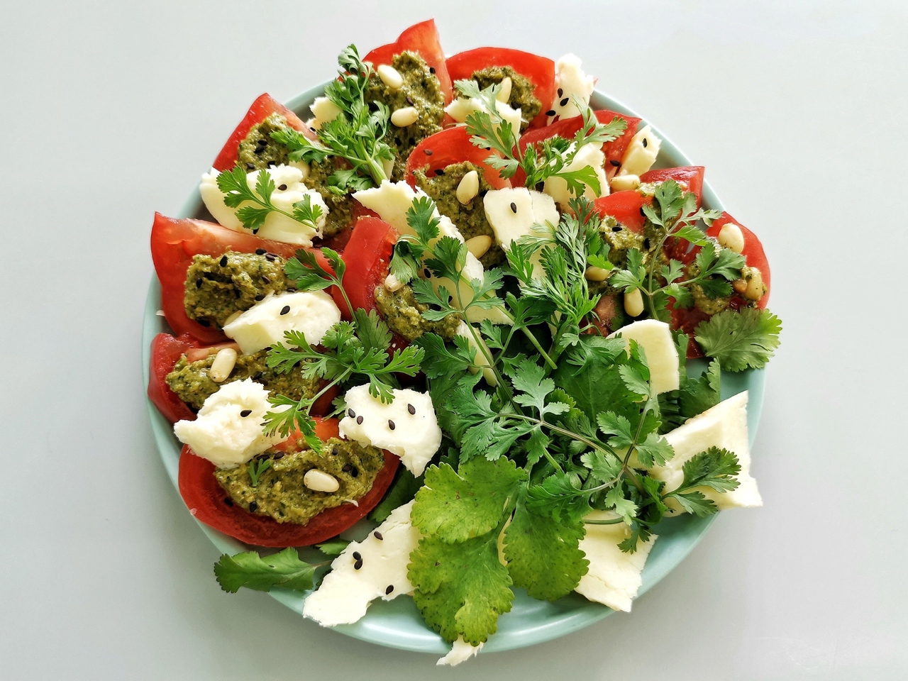Vegetable Mix with Sulguni Cheese