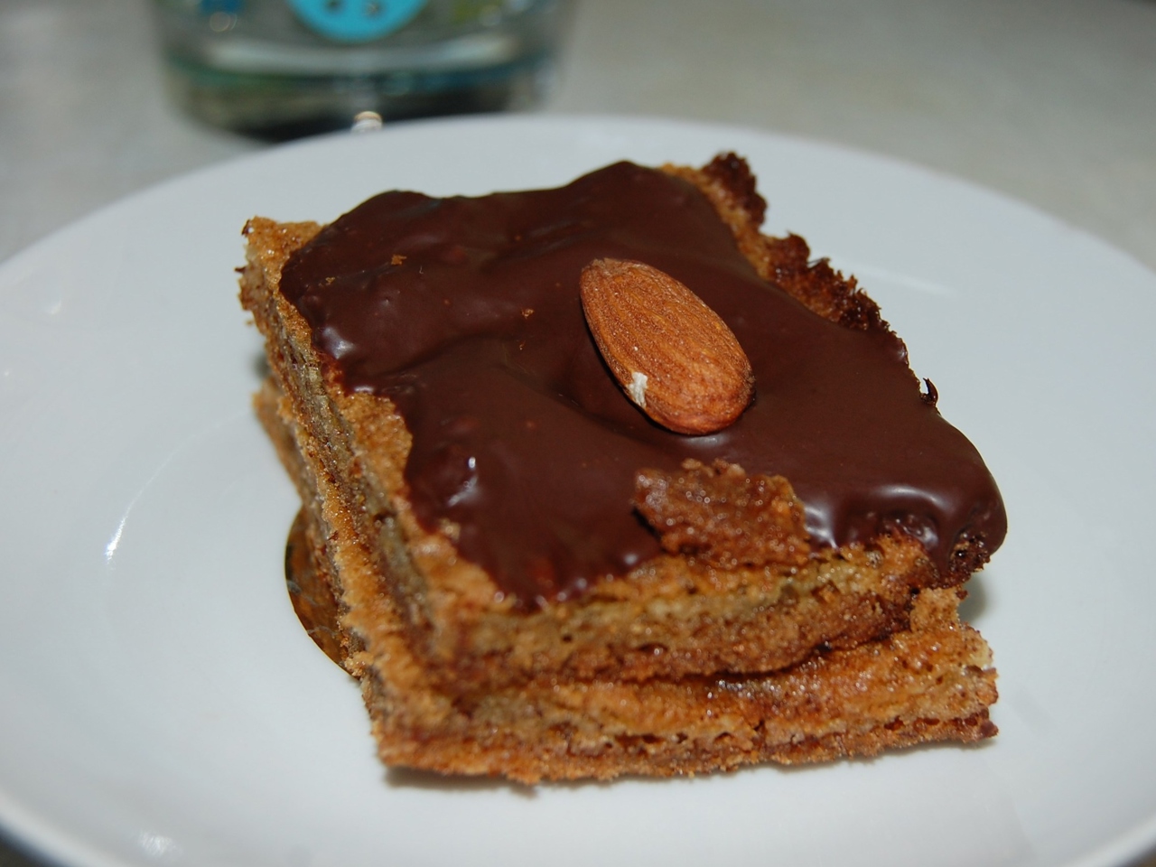 Almond Pastries in Chocolate Glaze