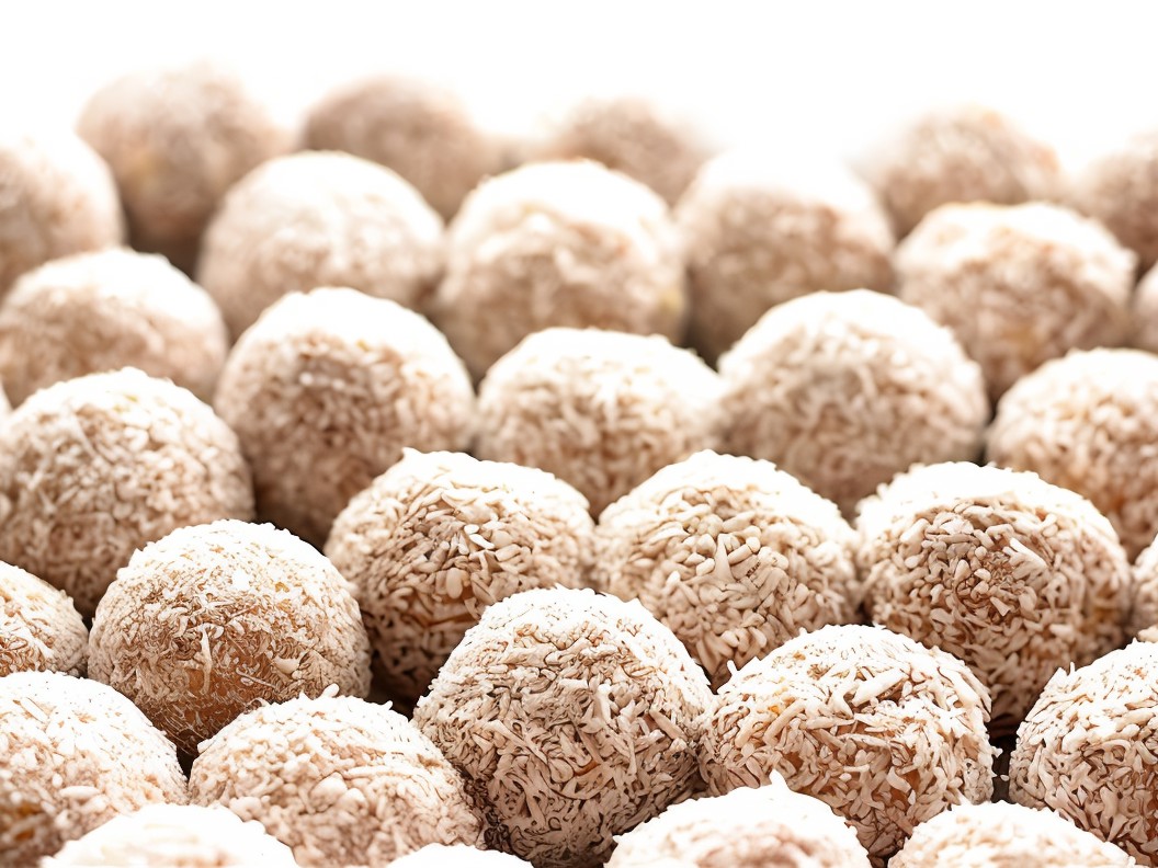 Almond Balls with Lemon Zest