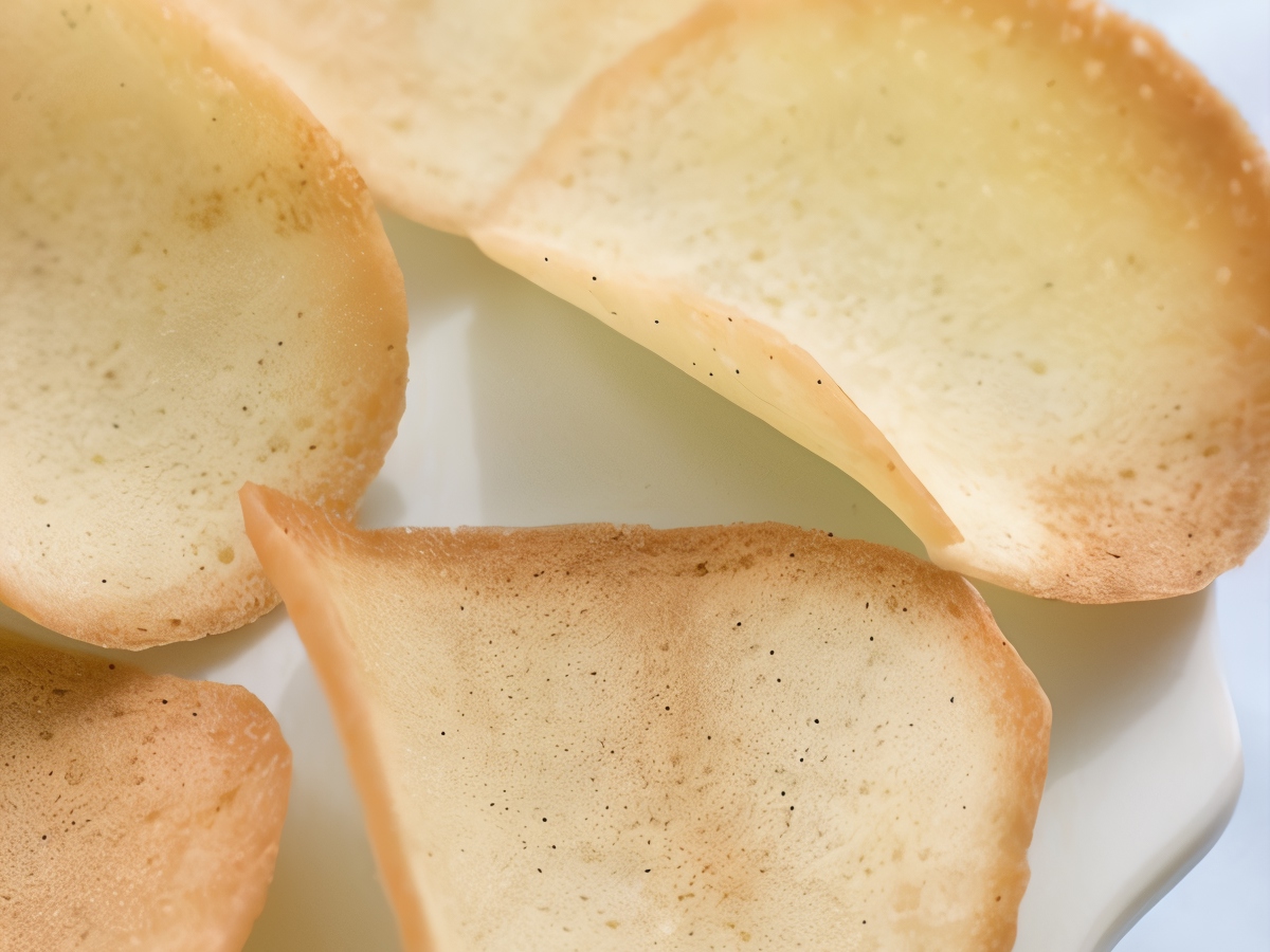 Almond Tuiles with Olive Oil