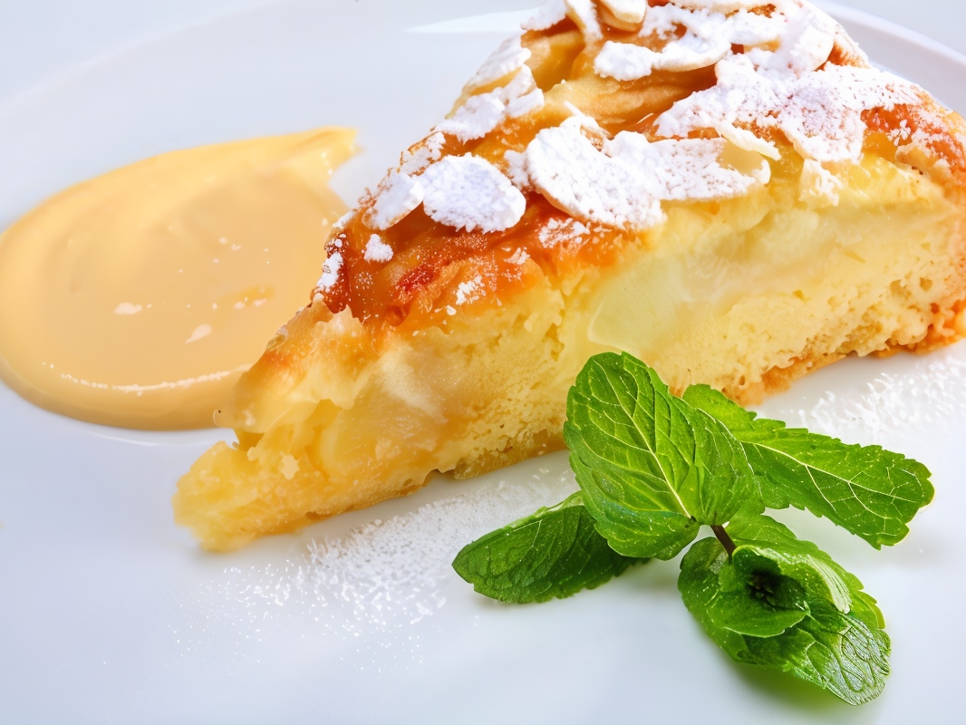 Almond Peach Pie