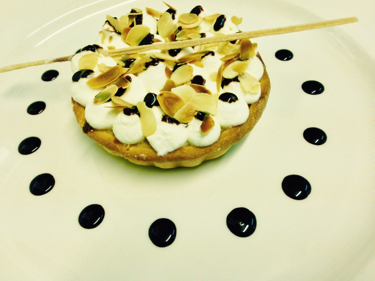 Almond Pear Tartlet