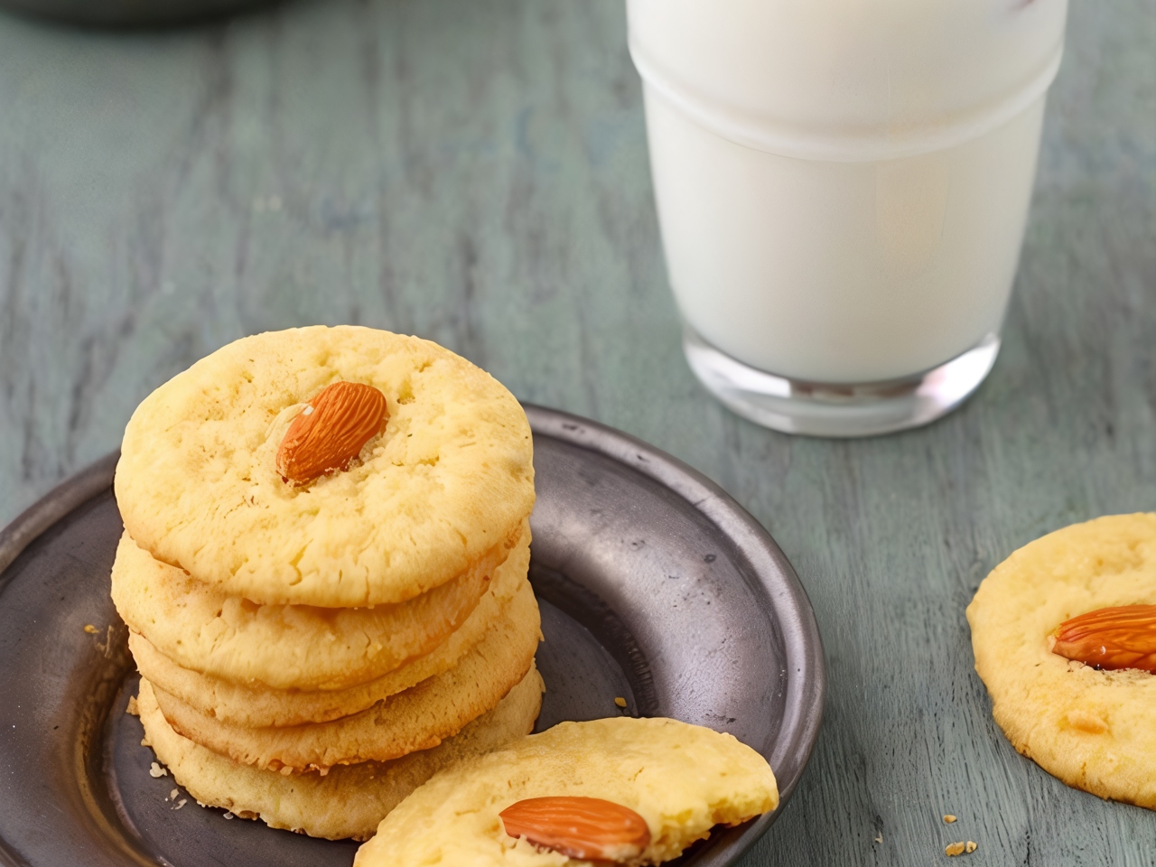 Ricciarelli Almond Cookies